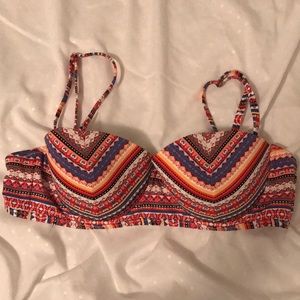 Multi Color BCBG bikini top